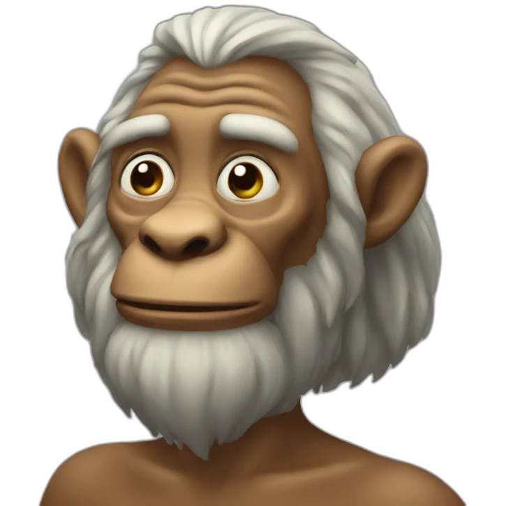 Singe smonking emoji