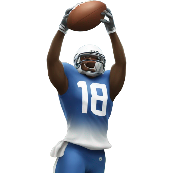 Me scoring touchdown  emoji