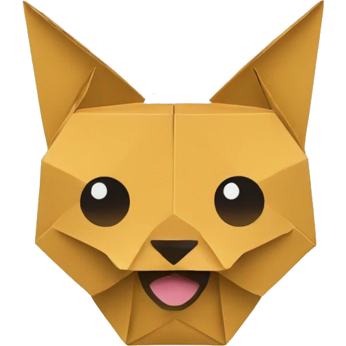 origami emoji