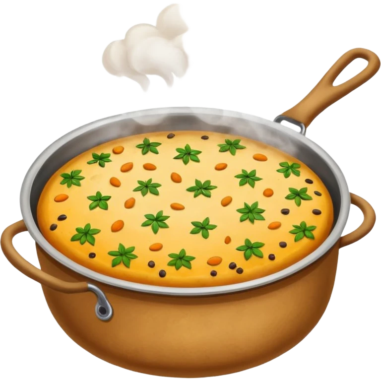 Roti shak dal and bhat emoji