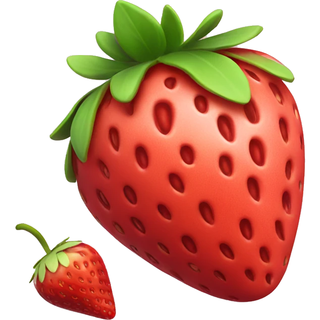 Strawberry matcha emoji