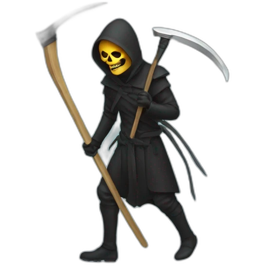 death with scythe emoji