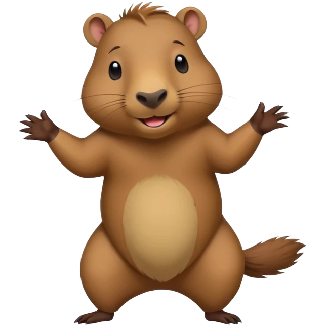 capybara is dancing emoji