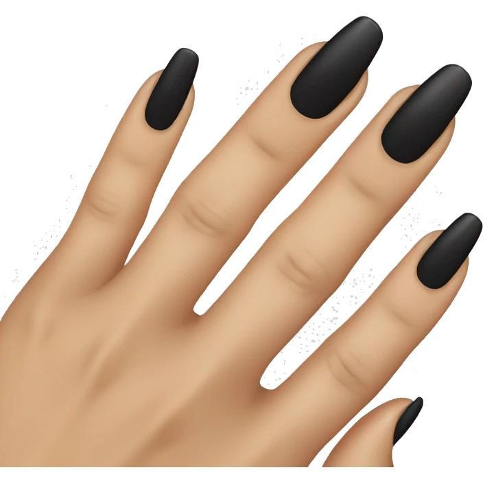 Black nails emoji
