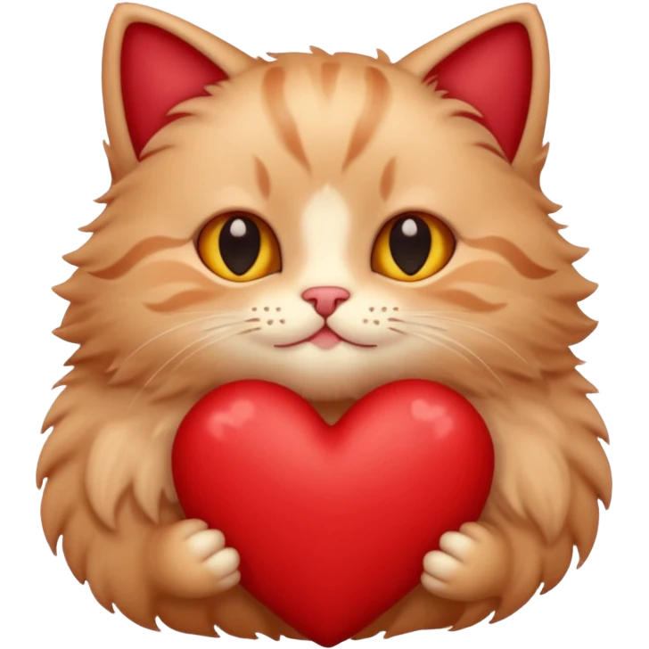 coeur et chats emoji