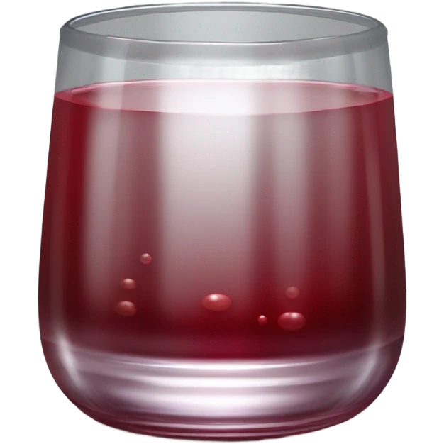 Cherry juice emoji
