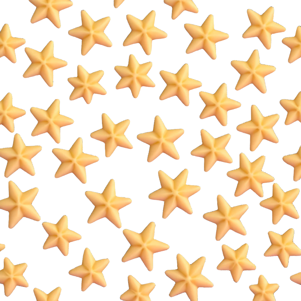 stelline pasta, close-up emoji