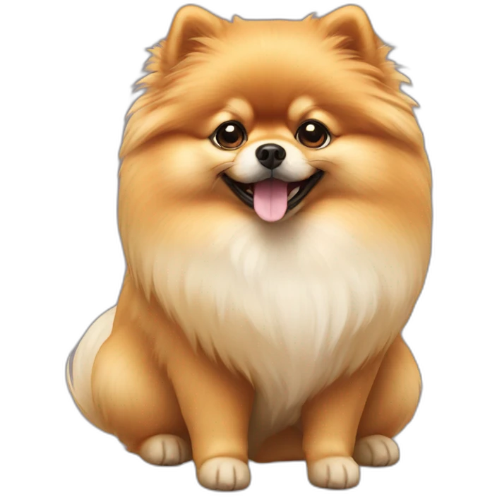 pomeranian dog emoji