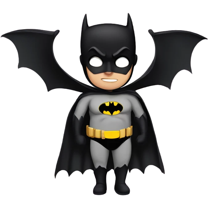 Pregnant Batman emoji
