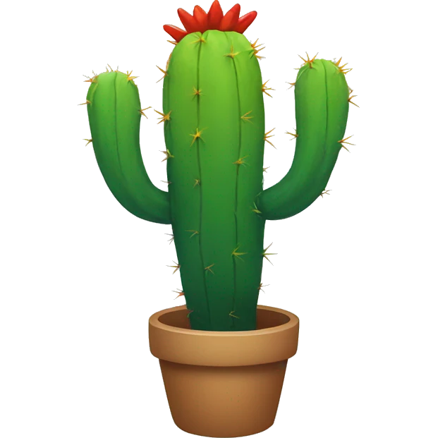 rainbow cactus emoji