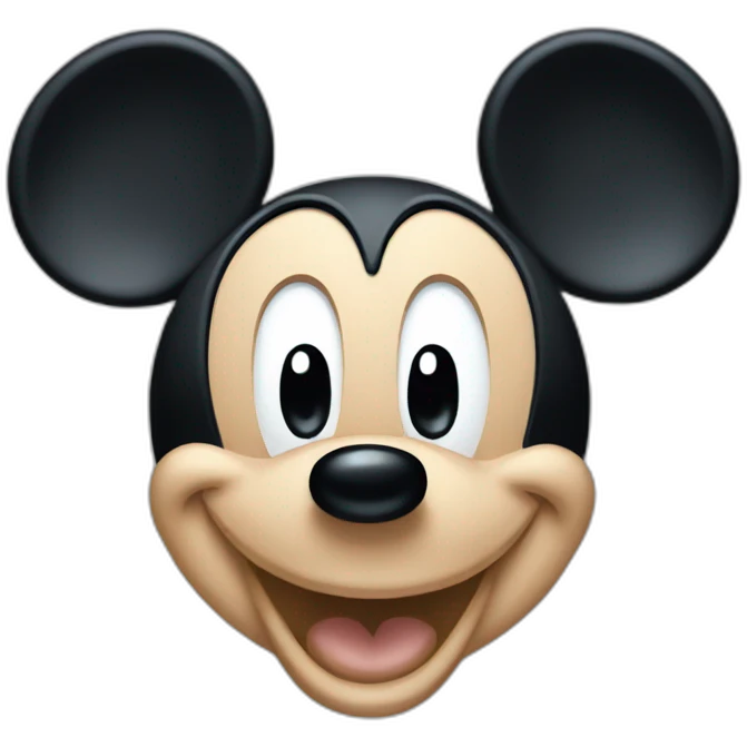 Mickey mouse emoji
