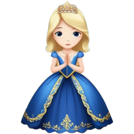 single character bowing or curtseying at a royal ball, with chandeliers in the background emoji