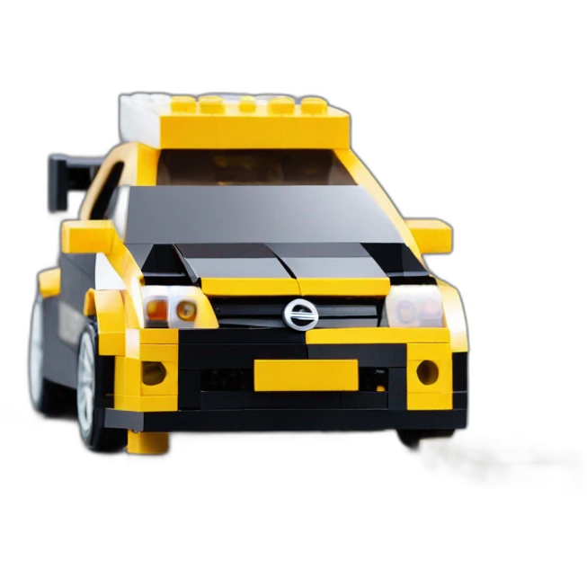 black opel astra h opc lego car emoji
