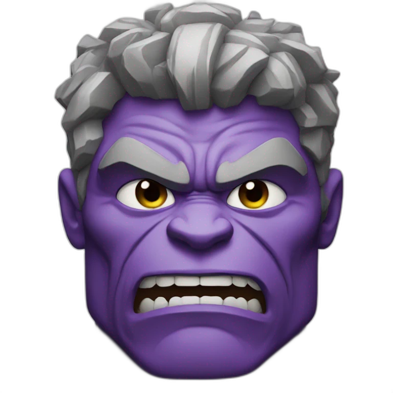Purple hulk emoji