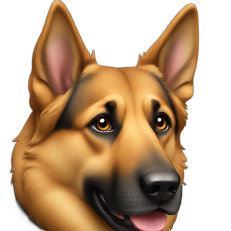 Berger allemand emoji