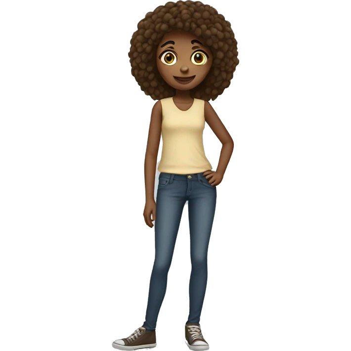 Girls with long legs emoji