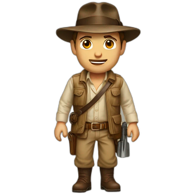 Indiana jones emoji