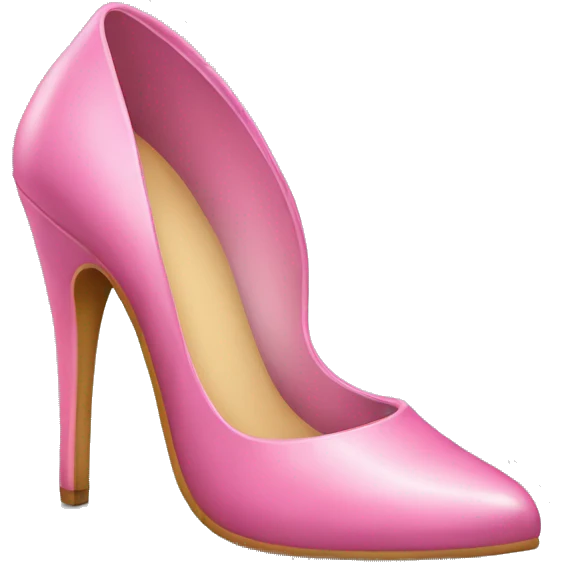 pink high heels emoji