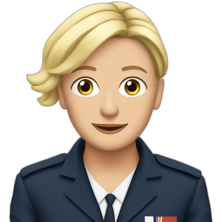 Marine lepen emoji