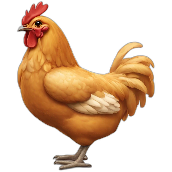 Mangeur de poulet emoji