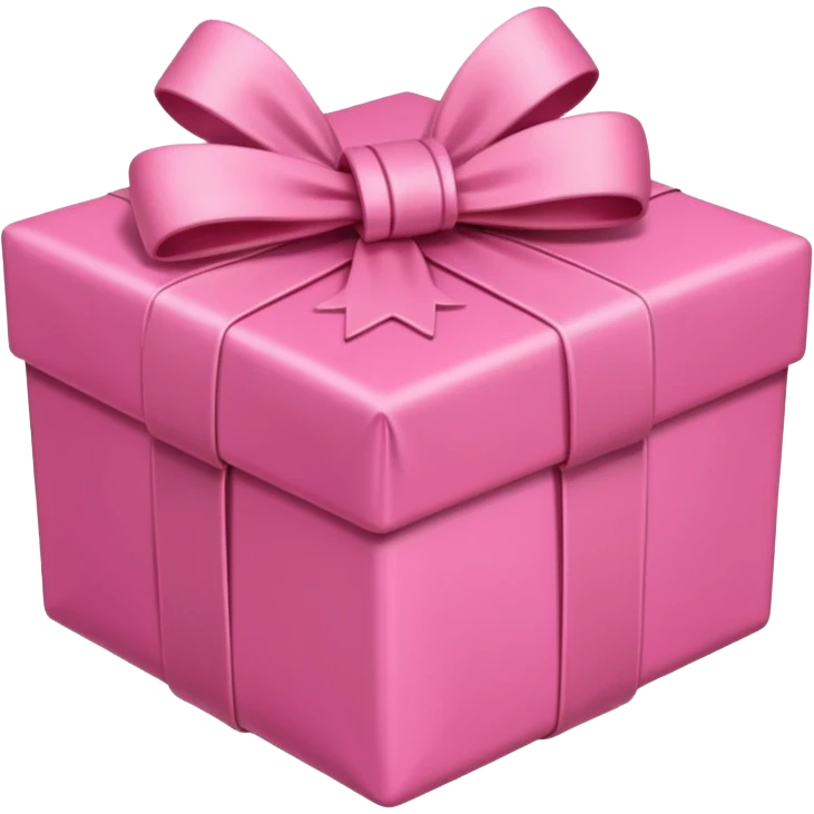 Pink present  emoji