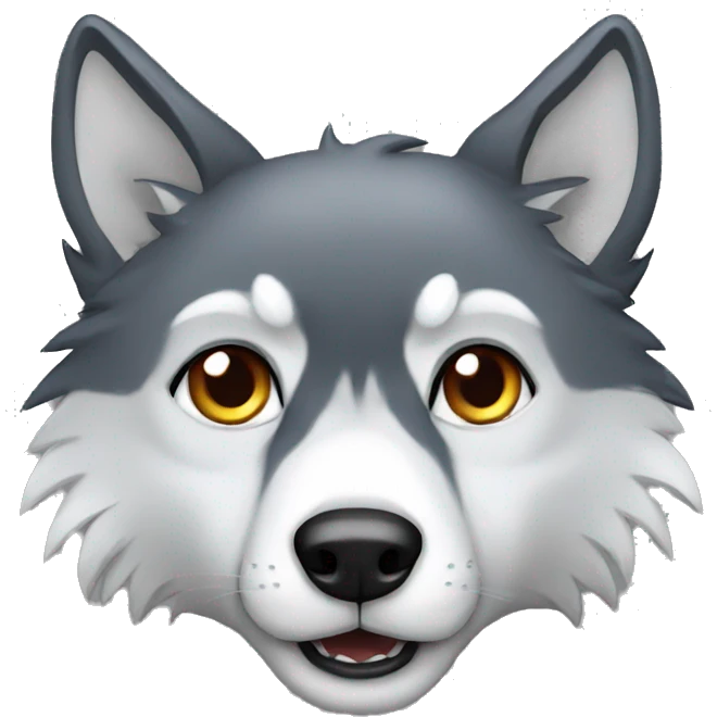 Wolf emoji