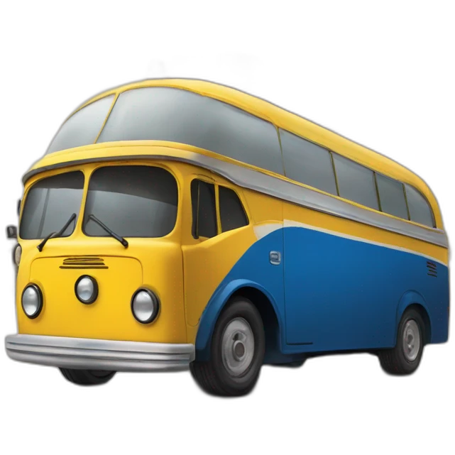 The Italian Job Bus emoji