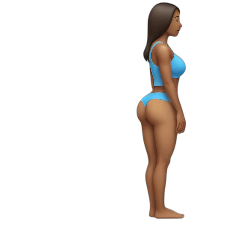 glute woman emoji