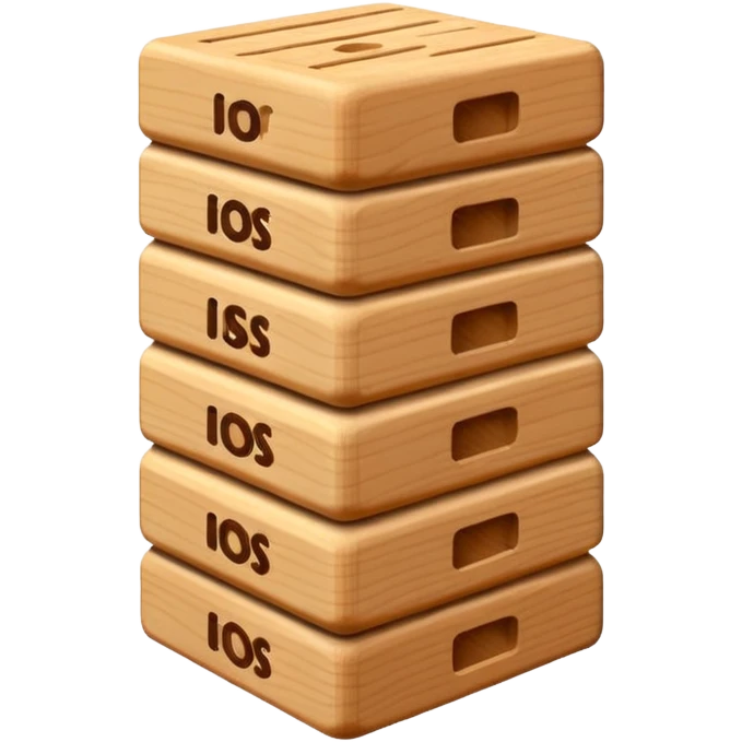 jenga blocks emoji