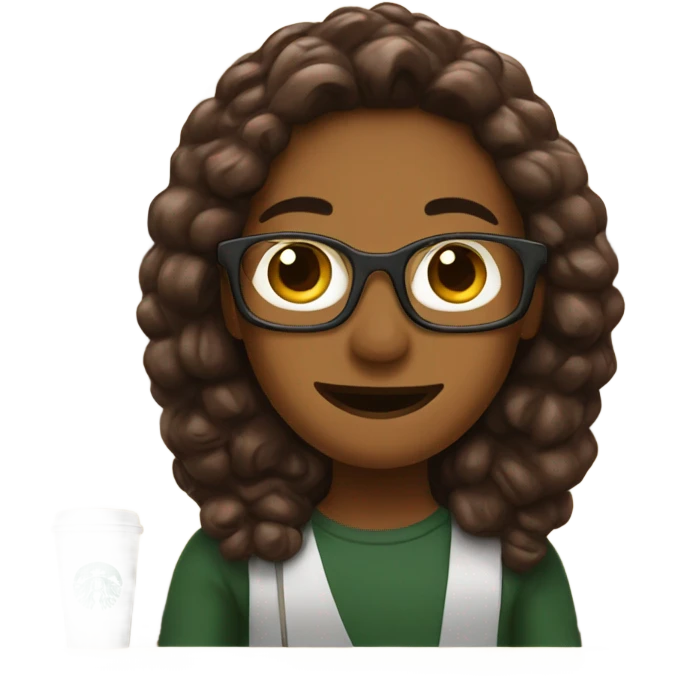 Starbucks coffee emoji