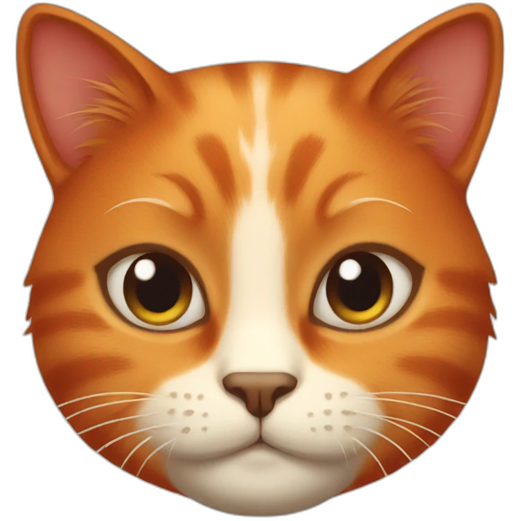 red cat emoji