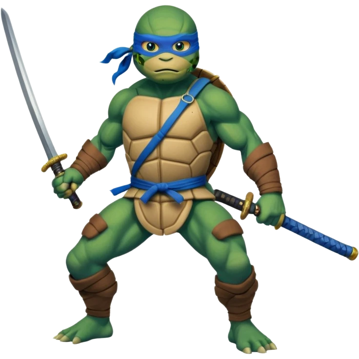 Ninja turtle Leonardo full pic emoji
