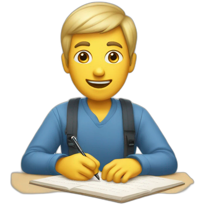fun, writing, linguistics emoji