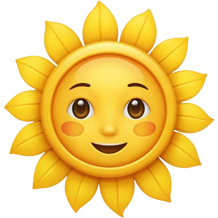 Sunshine  emoji