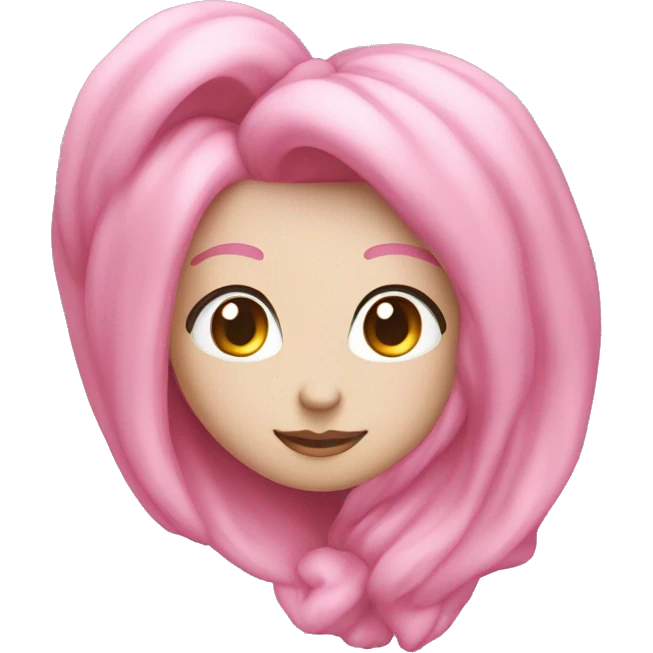corazón rosado pastel emoji