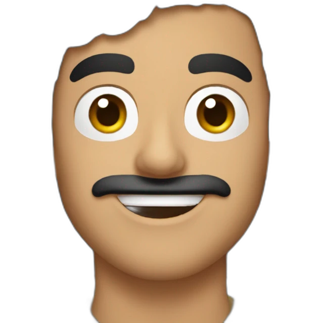 Pablo talibán barbudo emoji