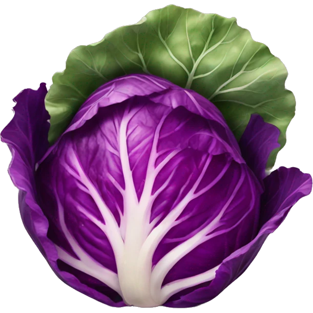Red cabbage emoji