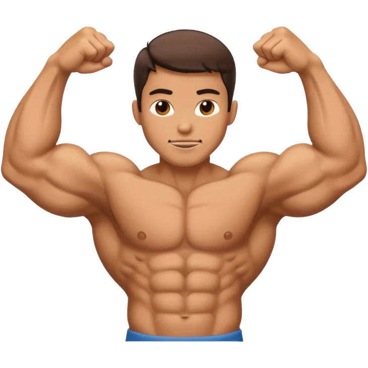 flexing arm emoji