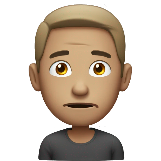 tired man emoji
