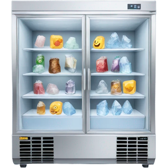 Ice freezer  emoji
