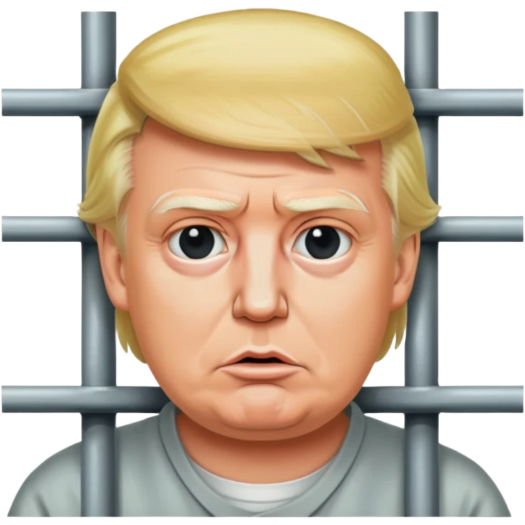 Trump in prison emoji
