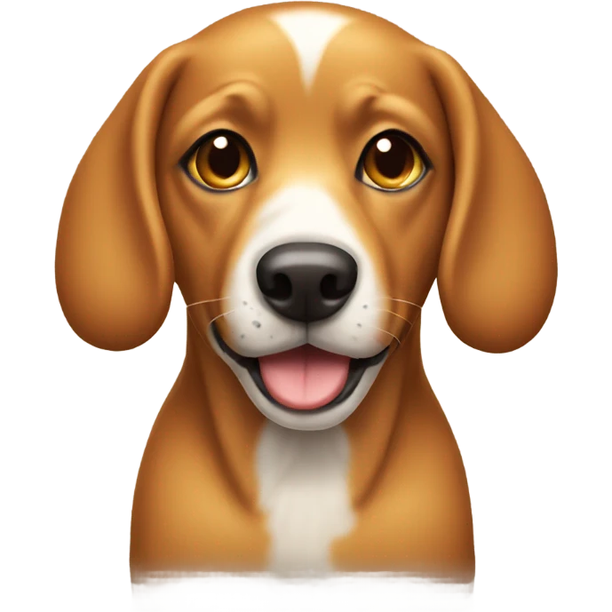 brazilian caramel dog emoji