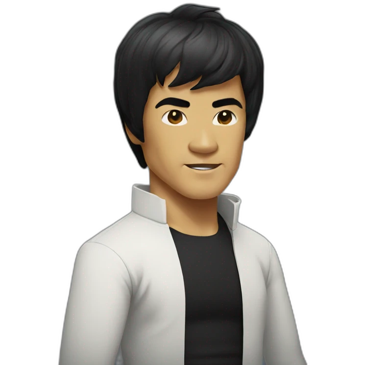 bruce lee emoji