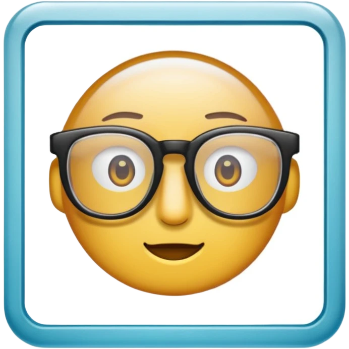 glasses emoji