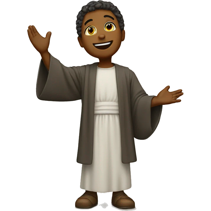 Praising the lord emoji