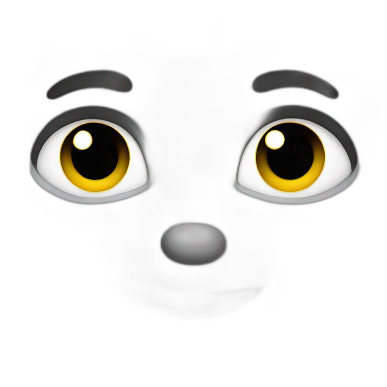 Chat gris emoji