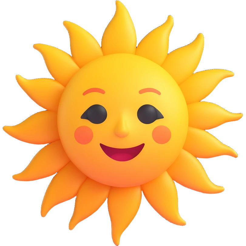 sun emoji