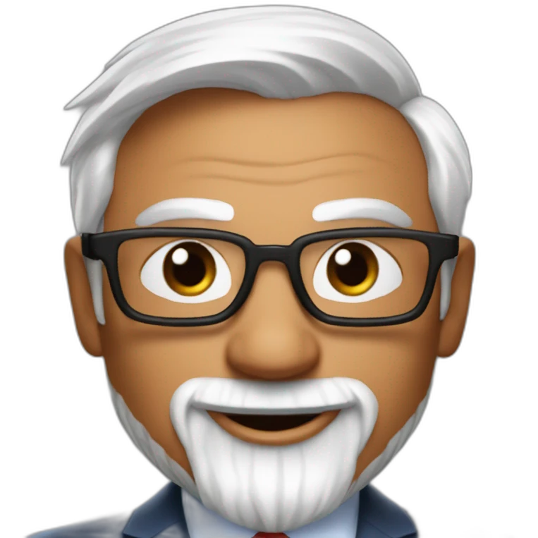 Prime Minister Modi in spider man suit  emoji