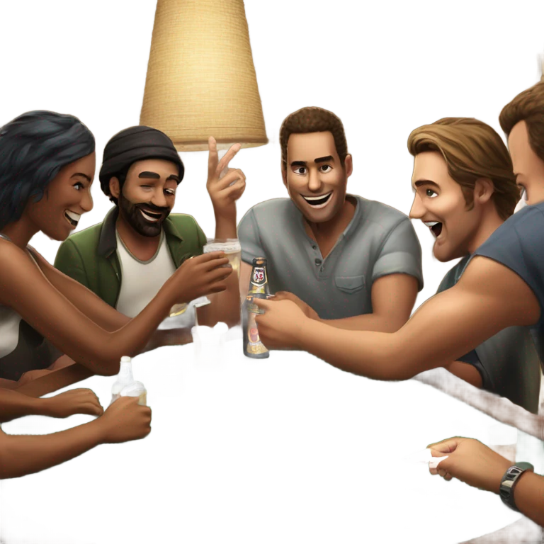 Poker beer emoji