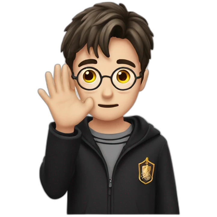 Harry potter face palm emoji